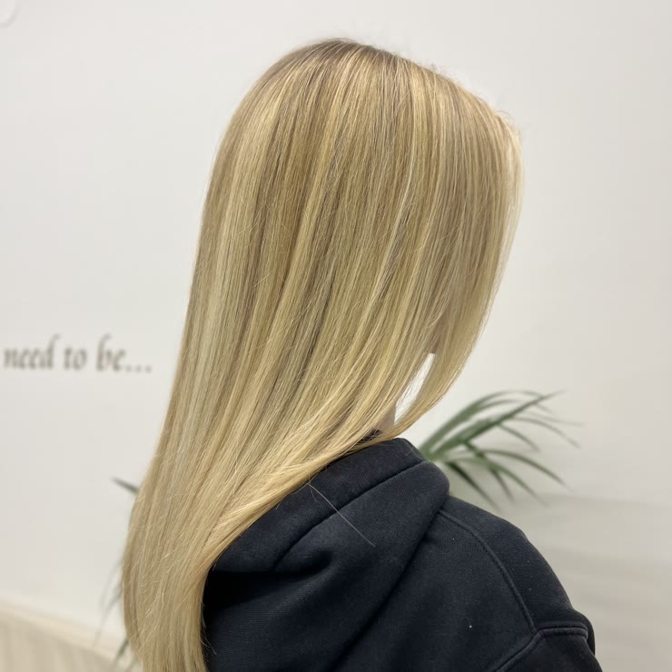 Light highlights with a soft blend, side view